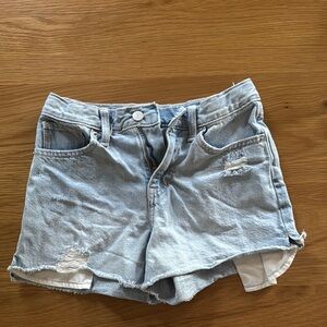 Light Blue Denim Women Shorts